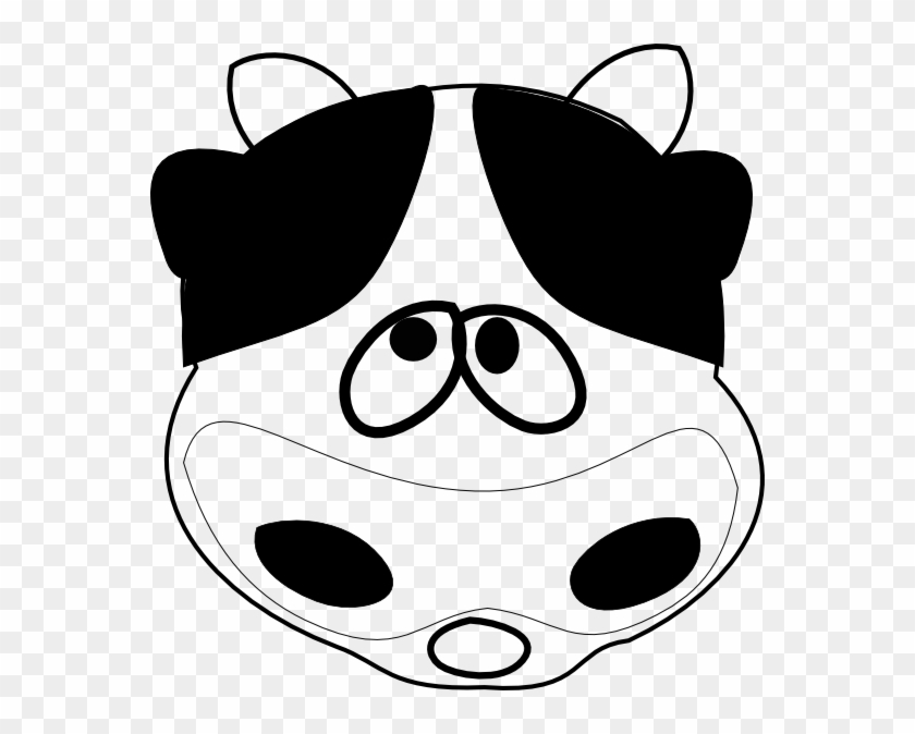 Smile Cow Svg Clip Arts 564 X 594 Px - Cow Face Clip Art #1265947