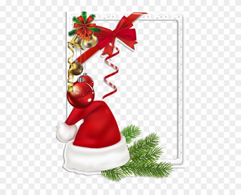 0, - Christmas Photo Frame With Santa #1265972