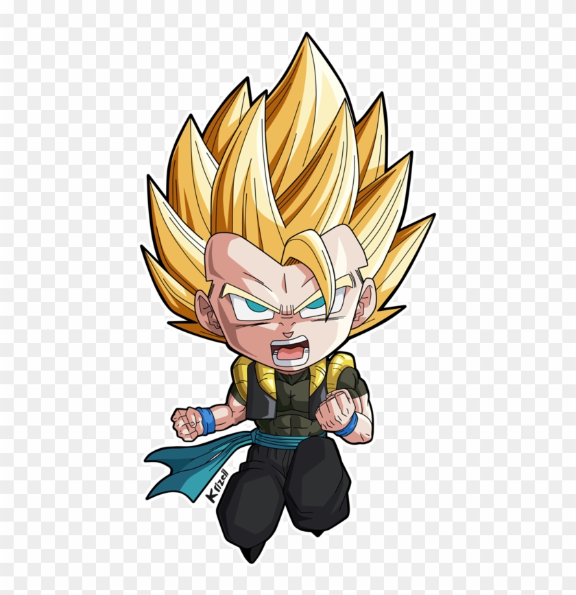 Dragon Ball Clipart Chibi - Gogeta Dragon Ball Heroes #1265974