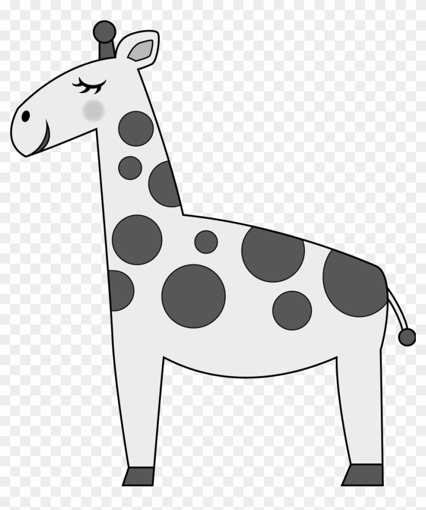 動物no04キリンイラスト Giraffe Free Transparent Png Clipart Images Download