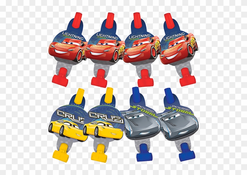 Cars 3 Party Blowers - Cars 3 Blowouts #1266049