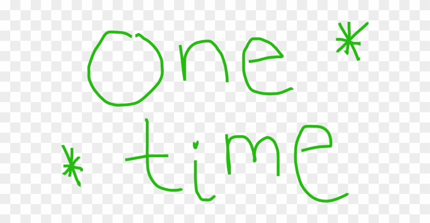 One Time Clipart #1266057