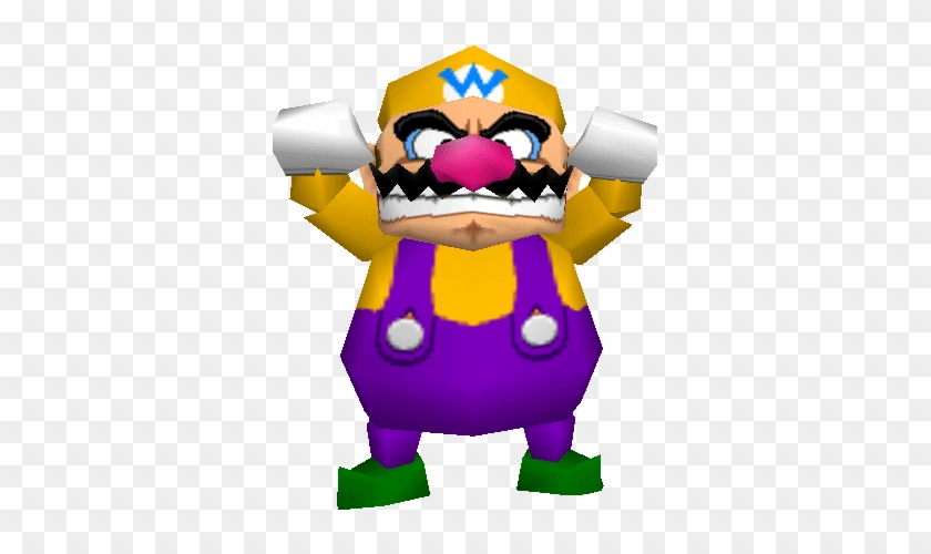 Wario In Opening Of Mario Party By Merry255 - Transparent Wario Laugh Gif #1266058