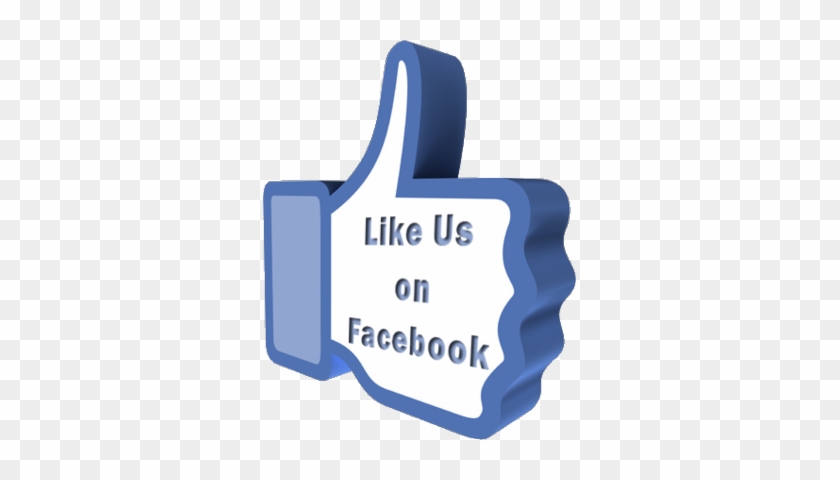 Like Us On Facebook Emblem Png Logo - Like Us On Facebook 3d #1266189