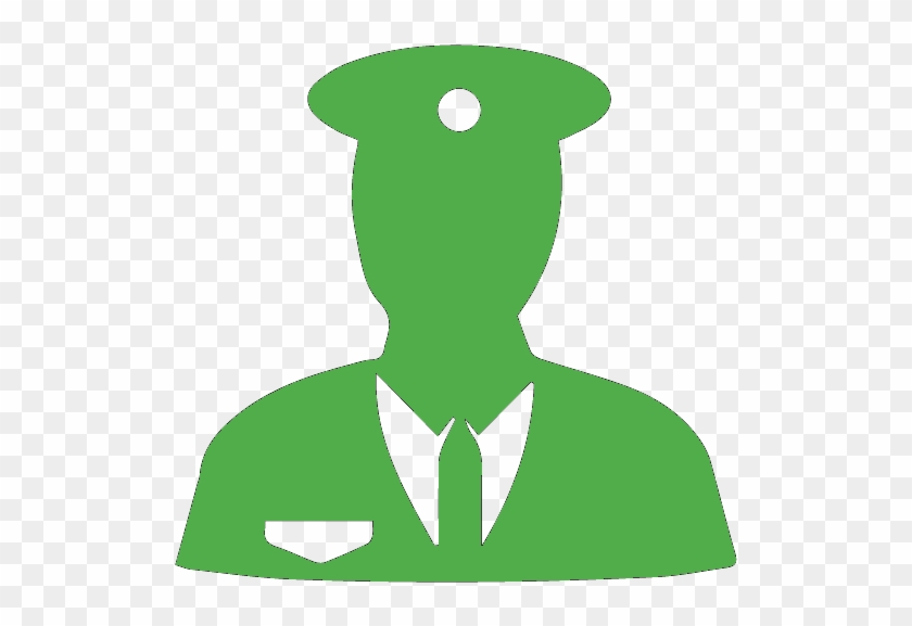 Security Services - Security Guard Icon Blue #1266203