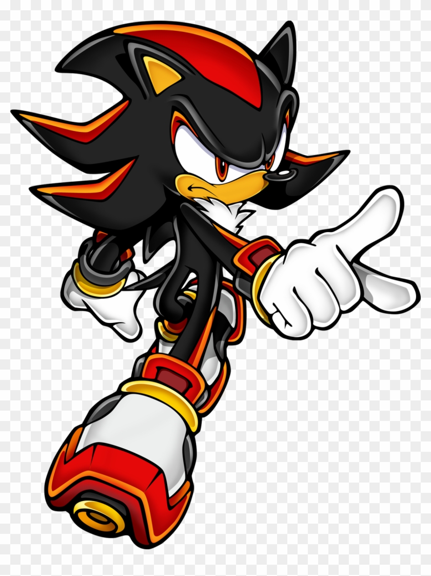 Sonic The Hedgehog Clipart Transparent - Sonic The Hedgehog Black #1266228