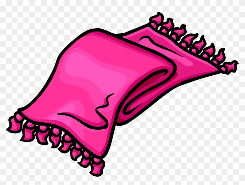 Pink Designer Scarf - Club Penguin Designer Scarf #1266334