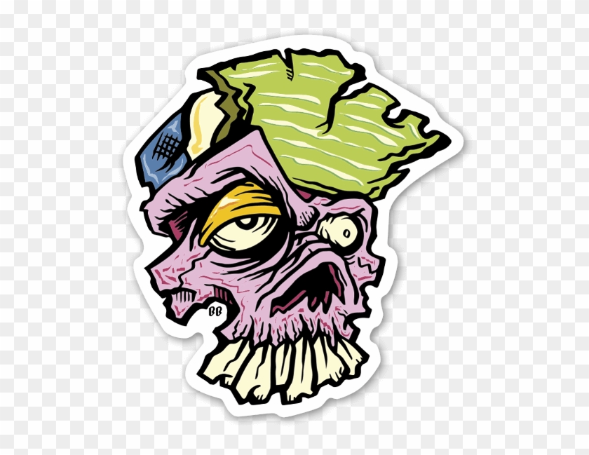 Bobby Wicked Skull Sticker - Sticker #1266327