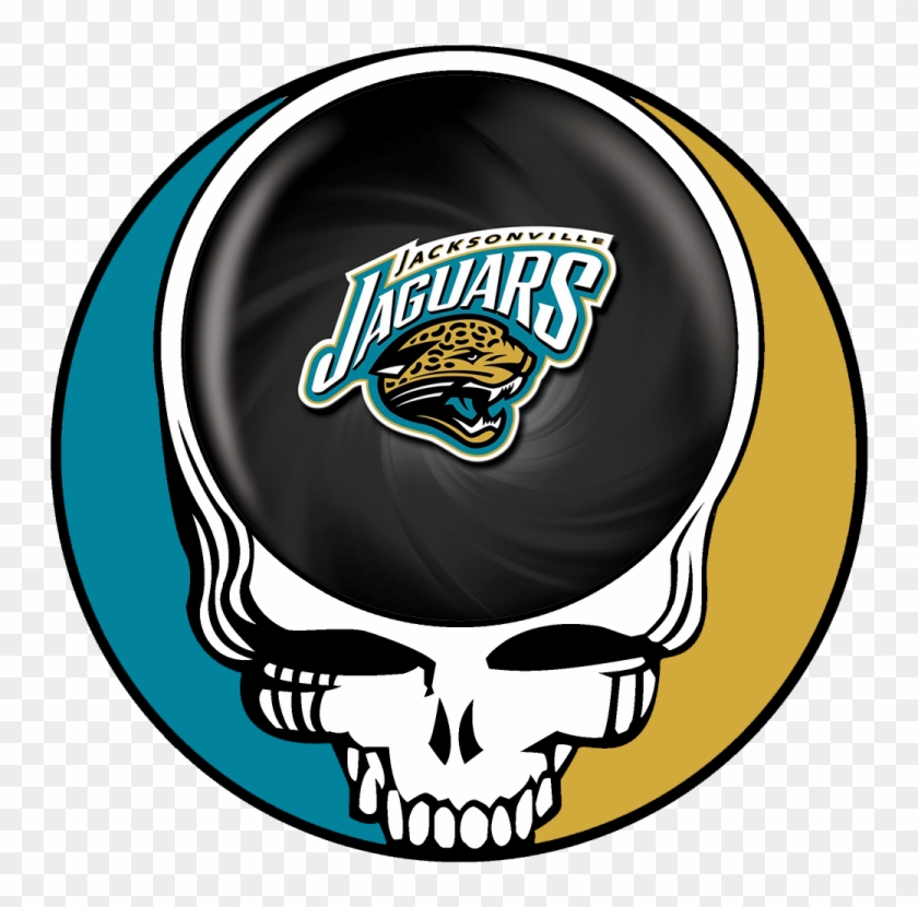 Jacksonville Jaguars Skull Logo Decals Stickers - Pink Floyd Grateful Dead #1266337
