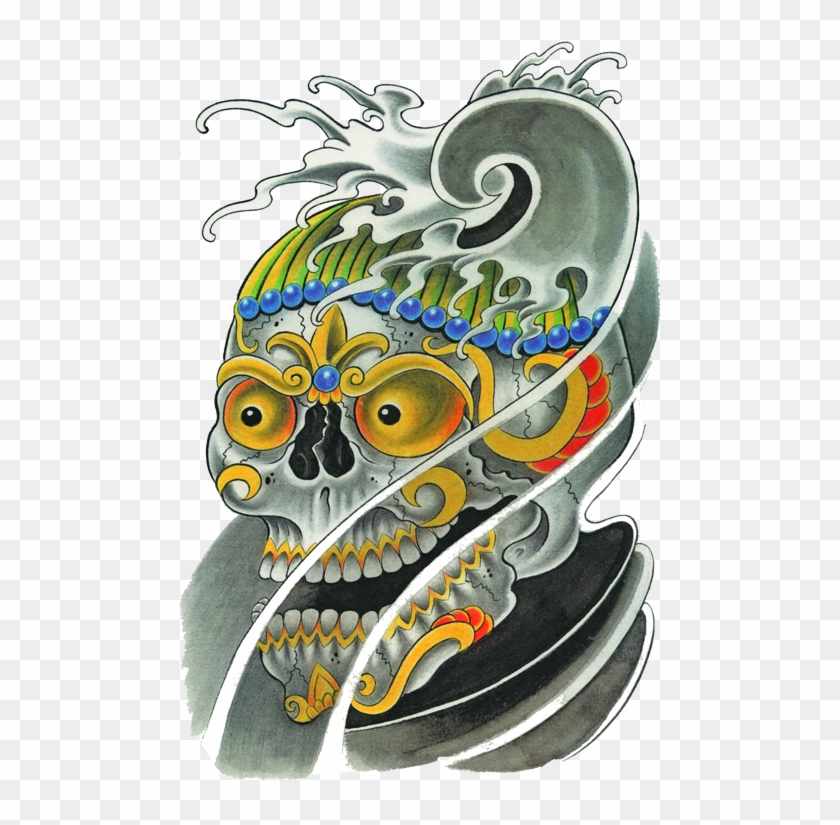 Find Gifts For Him At The Skull Man Zazzle - Tattoo Caveira Oriental #1266339