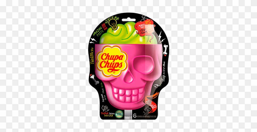 Bolsa 3d Skull - Chupa Chups Fruit Lollipop Party Bag Filler #1266364