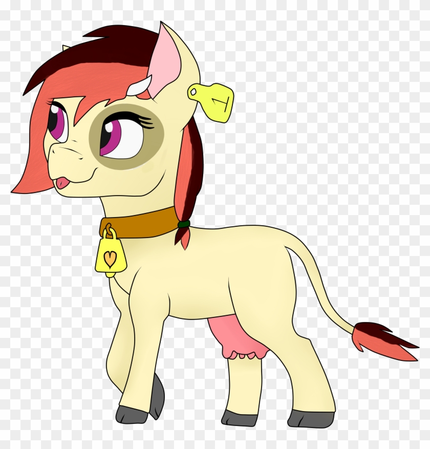 Discbreaker100 3 1 Cow Pony By Discbreaker100 - Cartoon #1266443