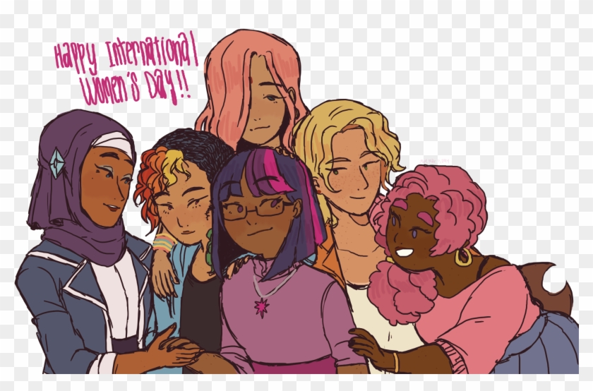 Hijab, Human, Humane Six, Humanized, Islam, Mane Six, - International Women's Day Art #1266460