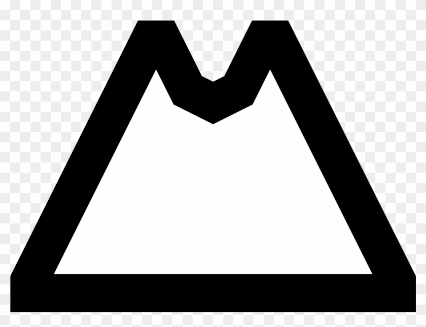 Open - Simbolo Cartografico De Volcan #1266542