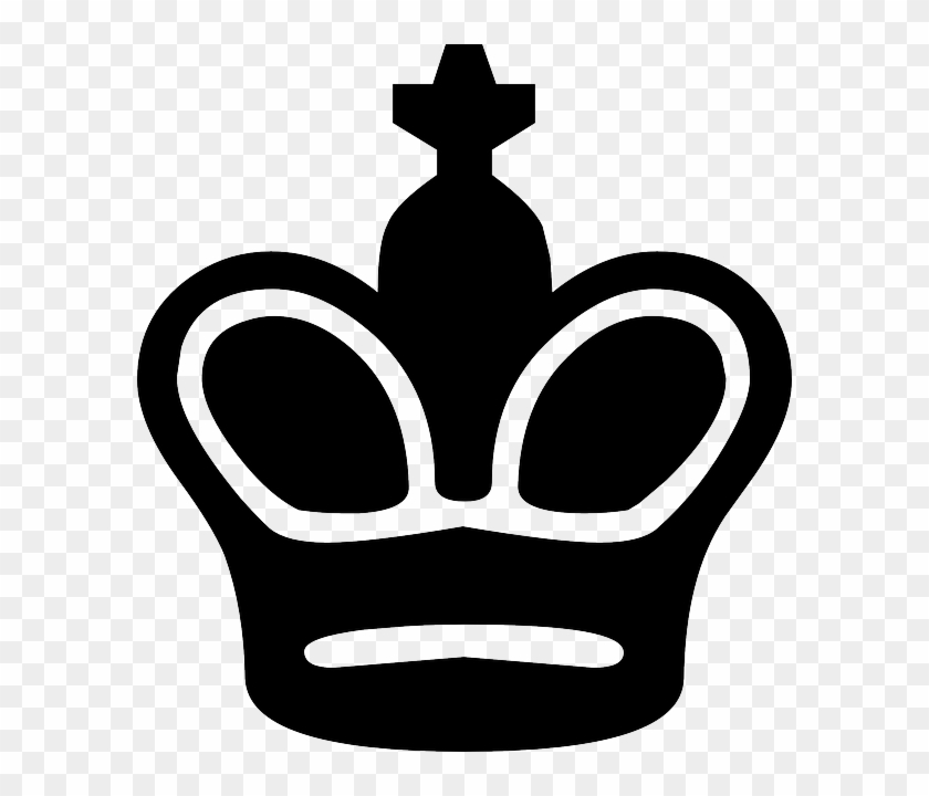 King, Black, Chess, Figure, Game, Play, Piece - King Chess Piece Symbol #1266551