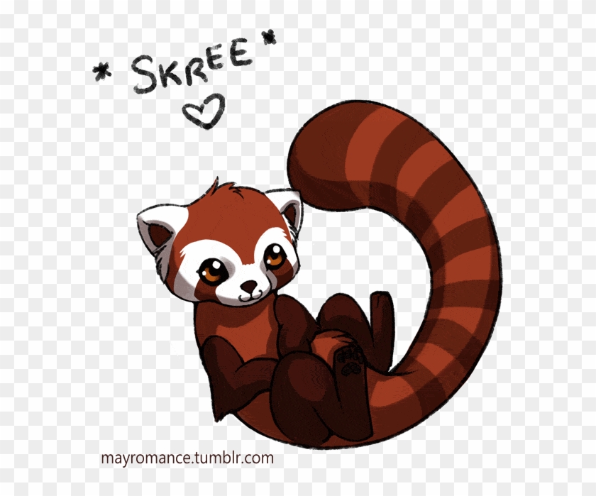 Skree Ее Mayromance - Red Panda Gif Cartoon #1266556
