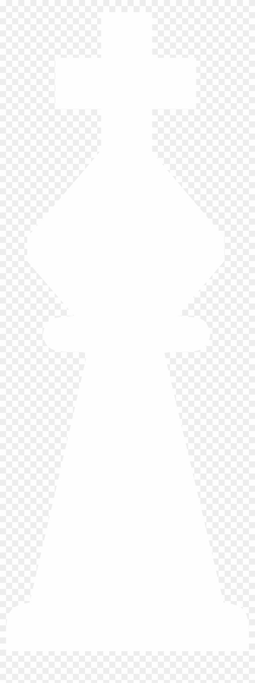 Big Image - King Chess Silhouette White #1266555