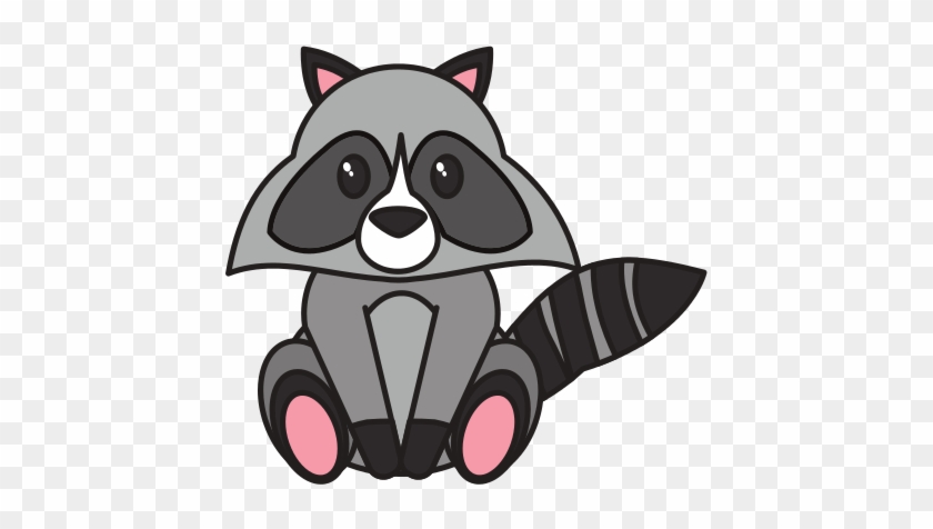 Raccoon Cartoon Character Illustration - Art #1266589