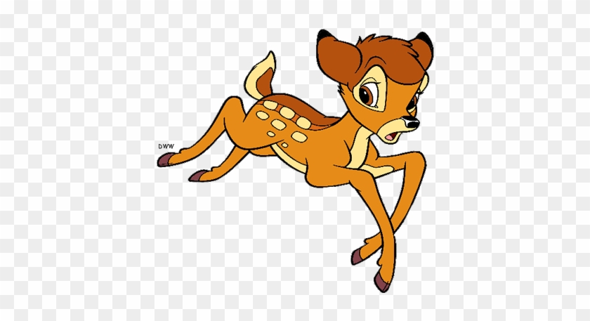 Bambi Clipart Transparent - Bambi Running Scared #1266680