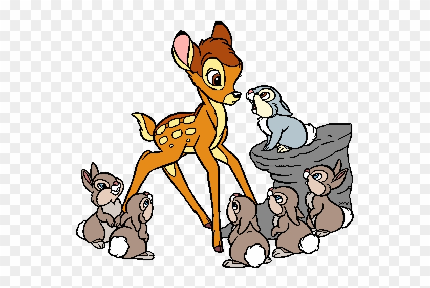 Bambi Clipart Thumper - Bambi Gif Png #1266688