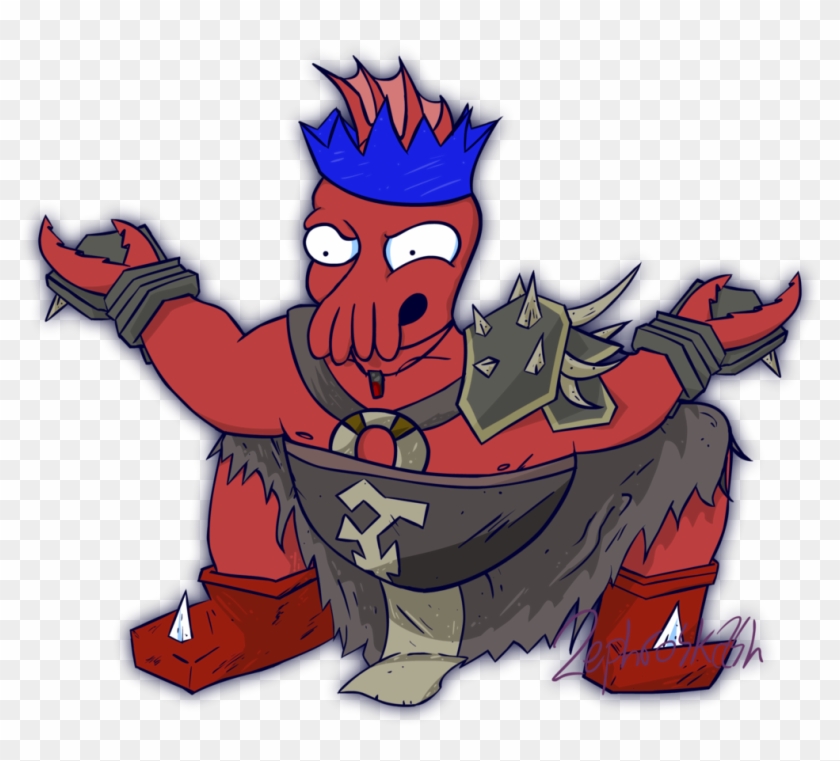 Old School Zoidberg By Zephroskash Old School Zoidberg - Cartoon #1266713