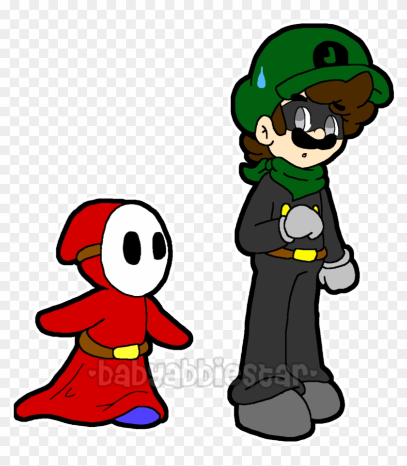 Suspicious Shy Guy By Babyabbiestar - Cartoon #1266799