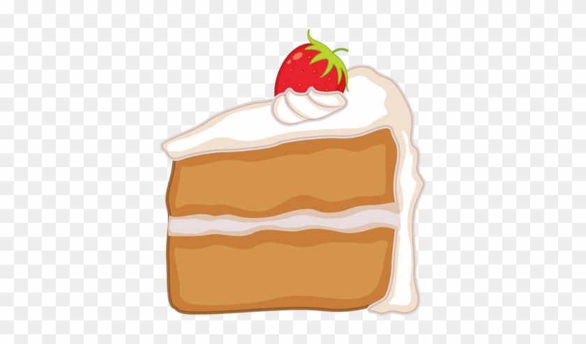 Торты - Slice Of Cake Clip Art #1266814