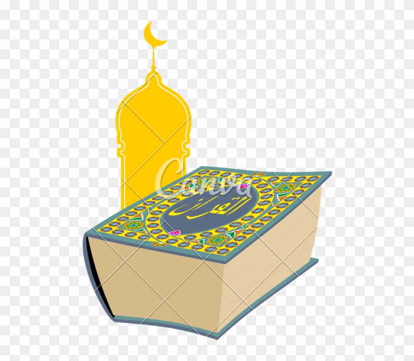 Sacred Book Of Muslims - Quran Clipart #1266841
