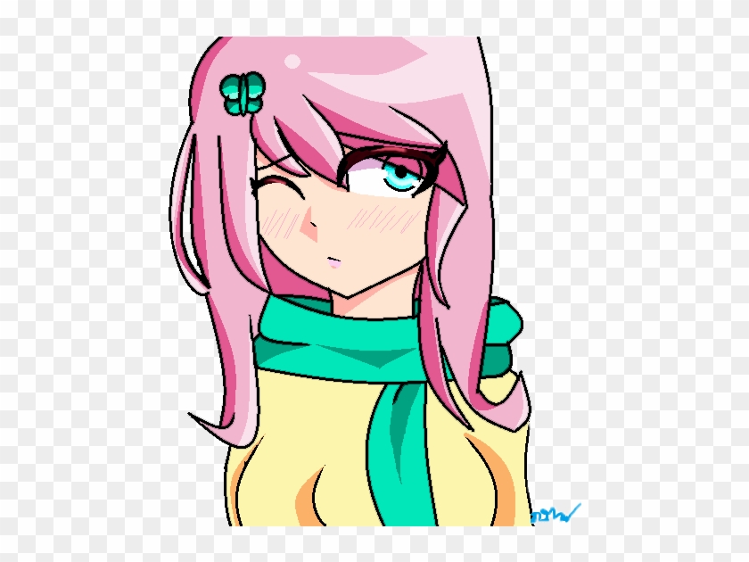 Natchatrolling, Clothes, Fluttershy, Human, Humanized, - Cartoon #1266874