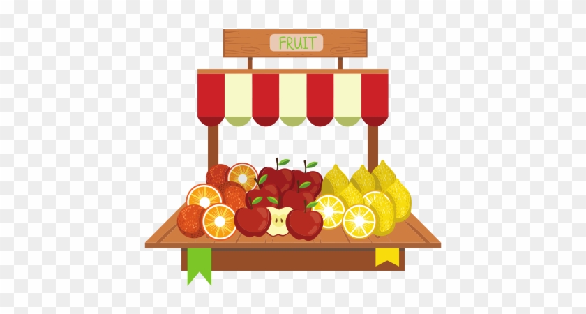 Fruits And Vegetable Market Illustration #1266919