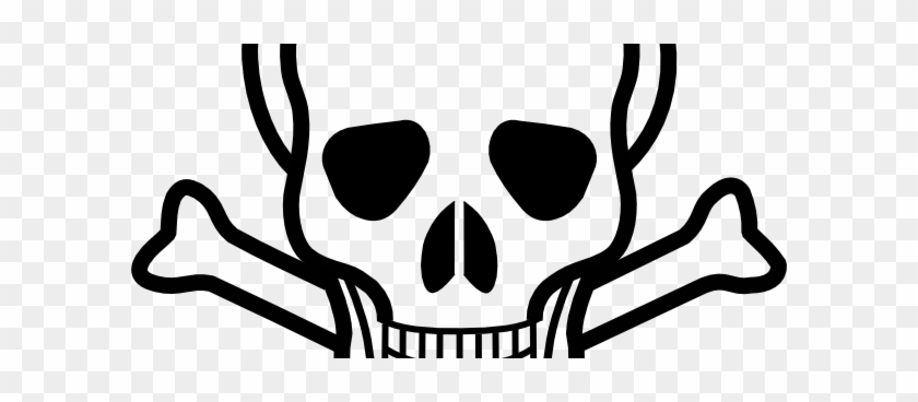 A Exploit Kit Is Collection Of Redirection Pages, Landing - Cartoon Skull And Crossbones Png #1266966