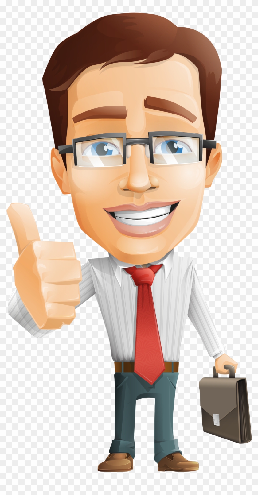 Businessman Vector Character2 - Business Man Vector #1267172