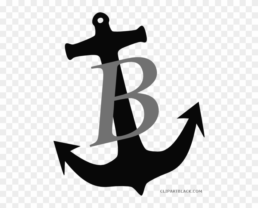 Grayscale Anchor Tools Free Black White Clipart Images - Anchor Clip Art #1267413
