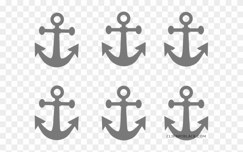 Anchor Tools Free Black White Clipart Images Clipartblack - Anchor Clip Art #1267414