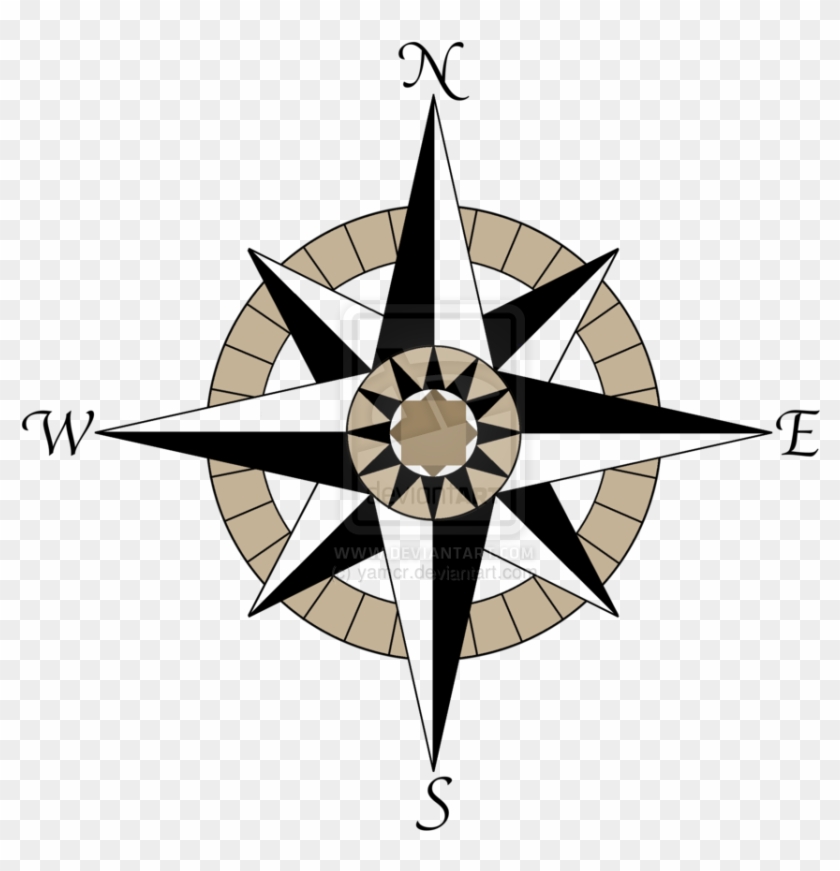 Images Free Download Png Compass Rose - Compass Rose Transparent Background #1267422