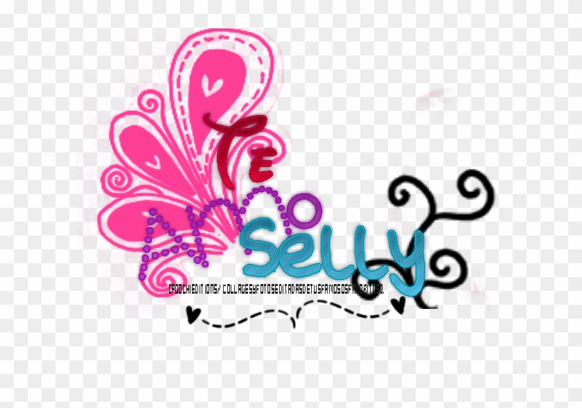 Texto Png Te Amo Selly' By Poochiselylover - Craft #1267525
