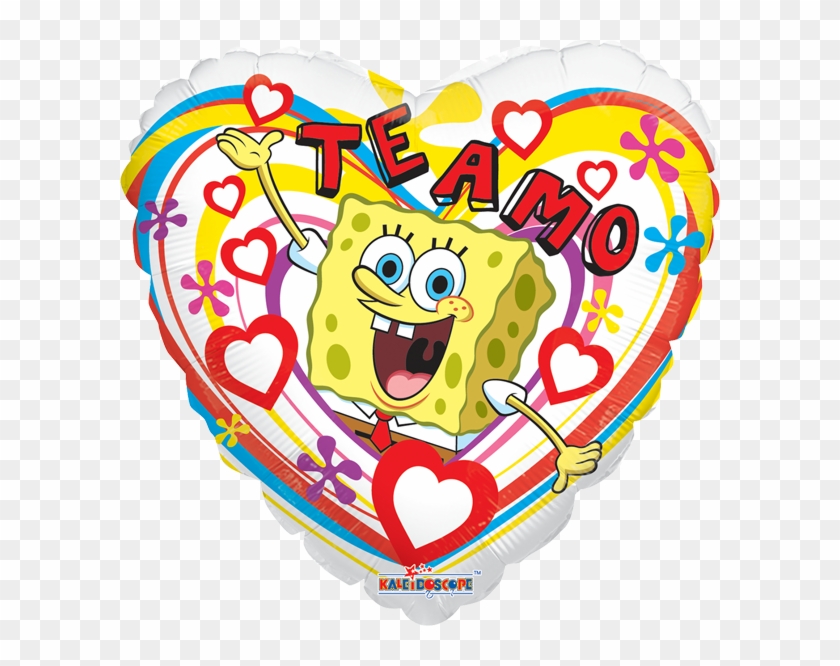 Globo Bob Esponja Te Amo - Bob Esponja [book] #1267558