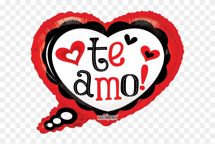 Globo Te Amo Pensamiento Corazon - Sticker De Te Amo #1267630