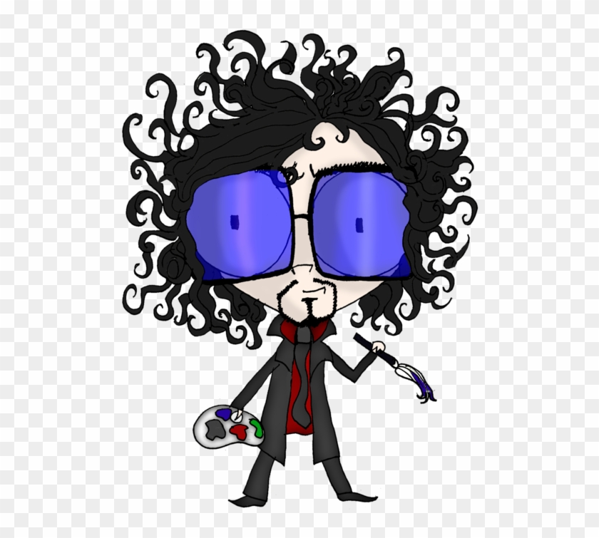 Tim Burton By Little-horrorz - Cartoon - Free Transparent PNG Clipart  Images Download
