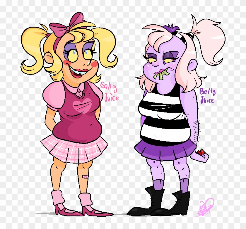 Betty And Sally By Saladwitch - Beetlejuice #1267724