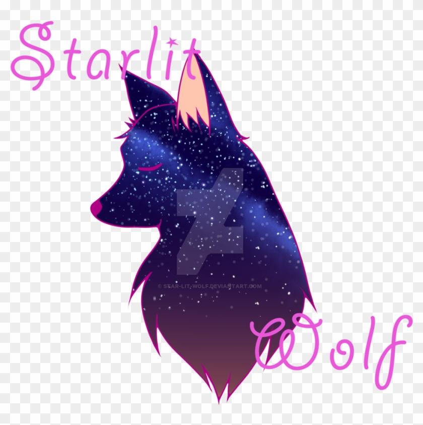 Starlit Wolf Logo By Starxid On Deviantart College - Starlit Wolves #1267737