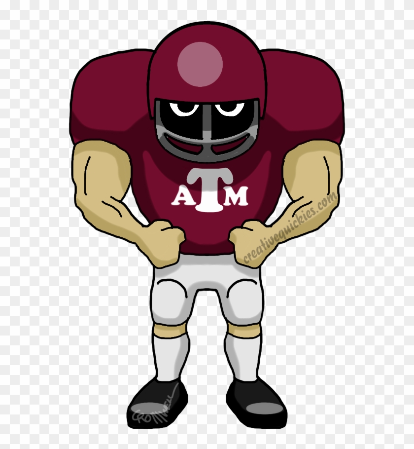 College Sation Texas A&m Aggies - Dallas Cowboy Football Player Clipart #1267770