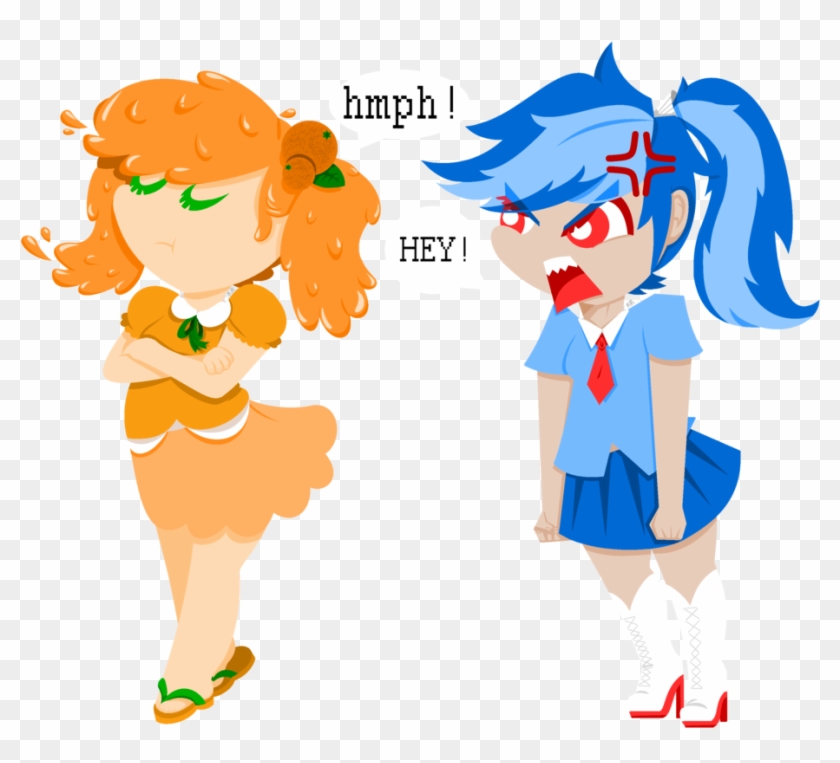 Entry] Orange Juice And Toothpaste By Sketching-shadows - Cartoon #1267778