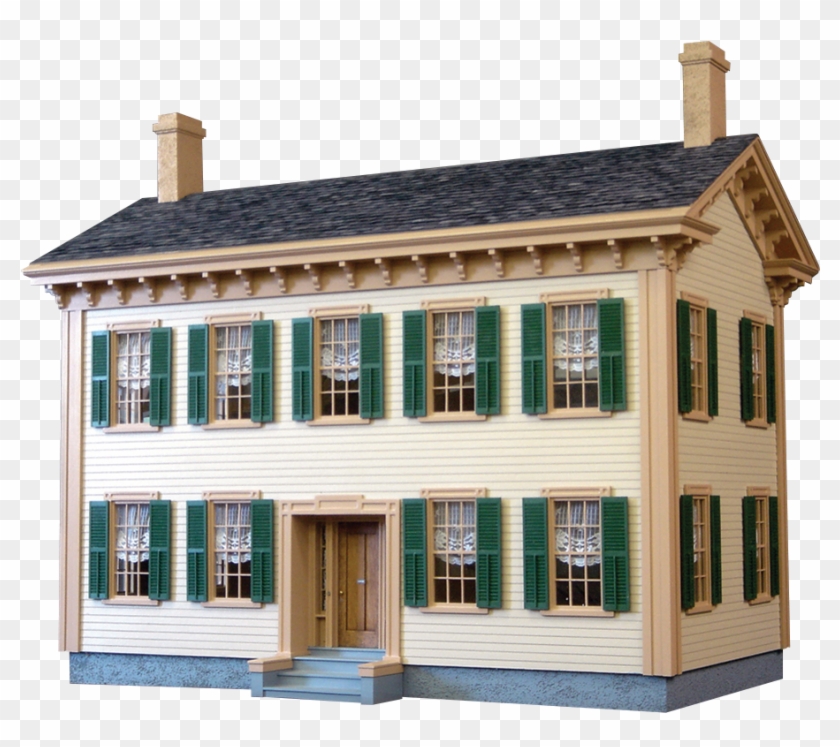 Lincoln Springfield Home Dollhouse Kit - Real Good Toys Historical Lincoln Springfield Home #1267836