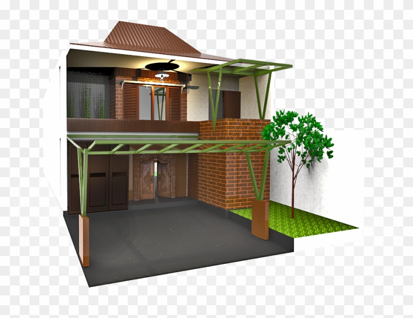 Javanese House With Cage - House #1267841