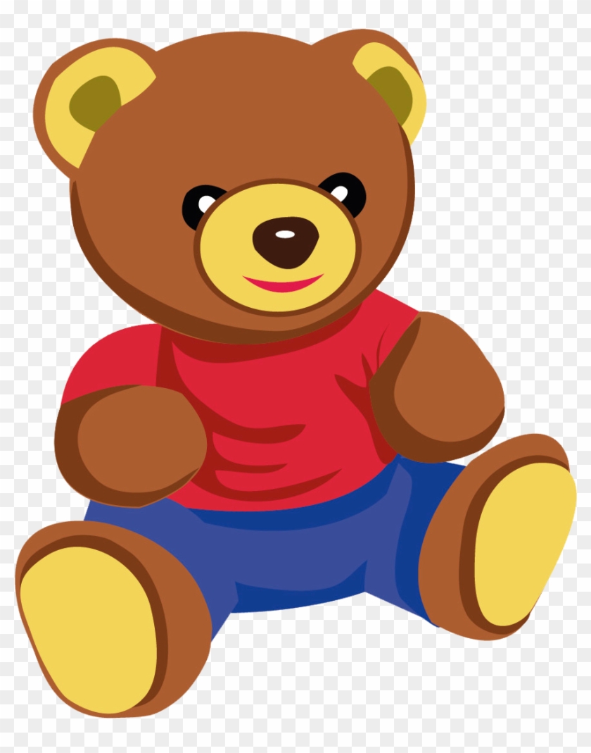 Teddy Bear Cartoon Clip Art - Teddy Bear Cartoon Clip Art #200694