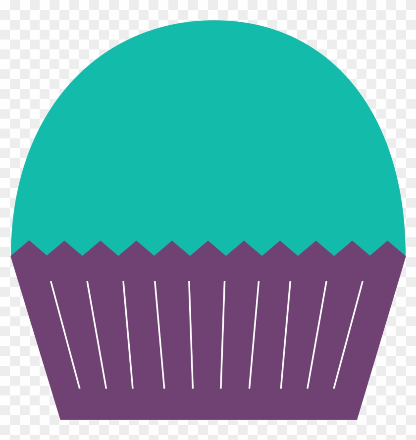 Cupcake Clipart Blue And Green - Cupcake #200663