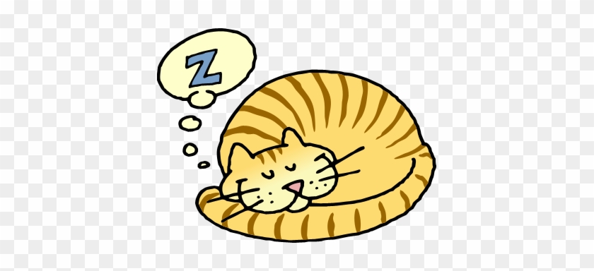 Sleeping Cat Clipart - Cat Clip Art #200744