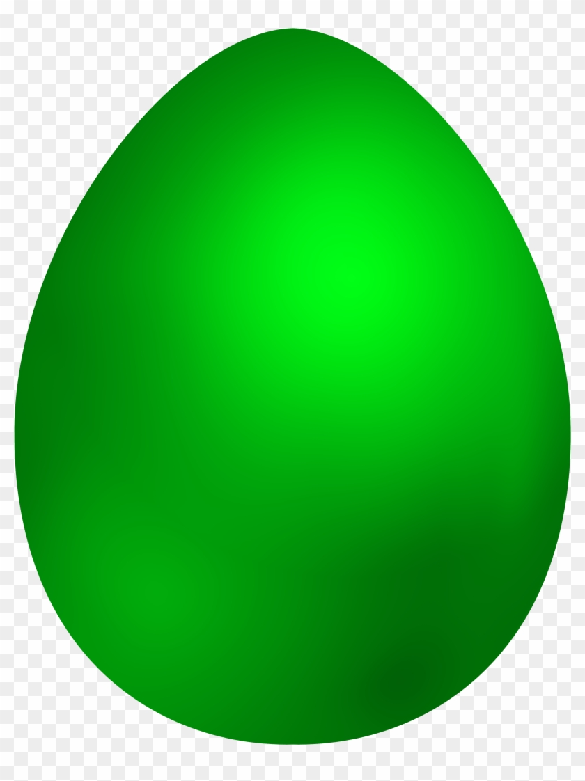 Green Easter Egg Png Clip Art - Green Easter Eggs Png #200746