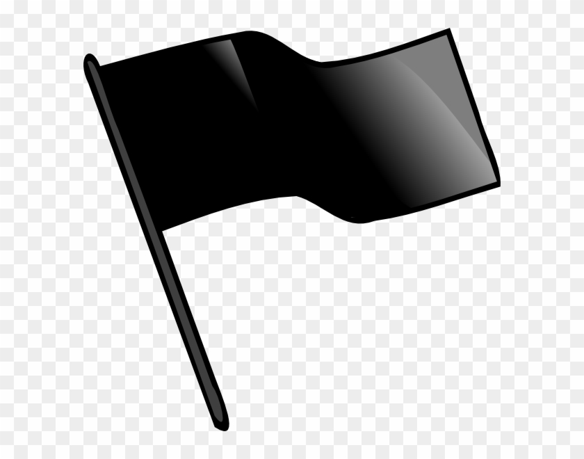 Black Flag Clip Art At Clker - Black Flag Image Download #200853